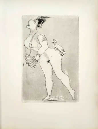 Engraving Chagall - Le Sept Péchés Capitaux