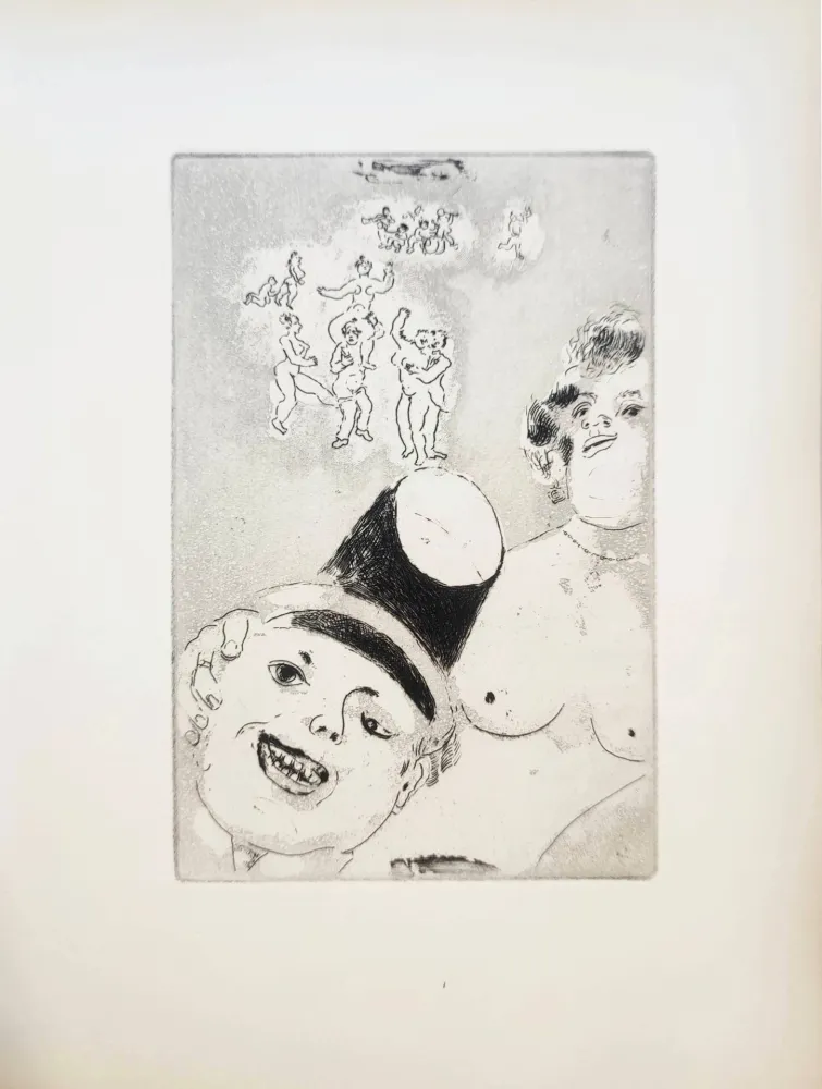 Engraving Chagall - Le Sept Péchés Capitaux