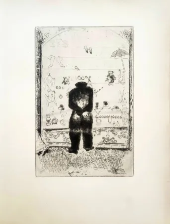 Engraving Chagall - Le Sept Péchés Capitaux