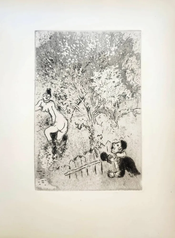 Engraving Chagall - Le Sept Péchés Capitaux