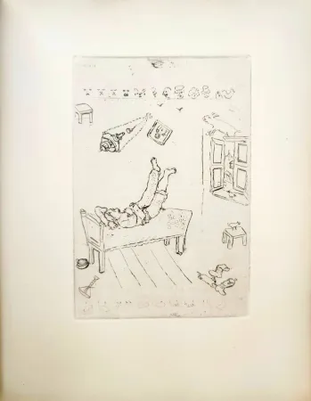 Engraving Chagall - Le Sept Péchés Capitaux
