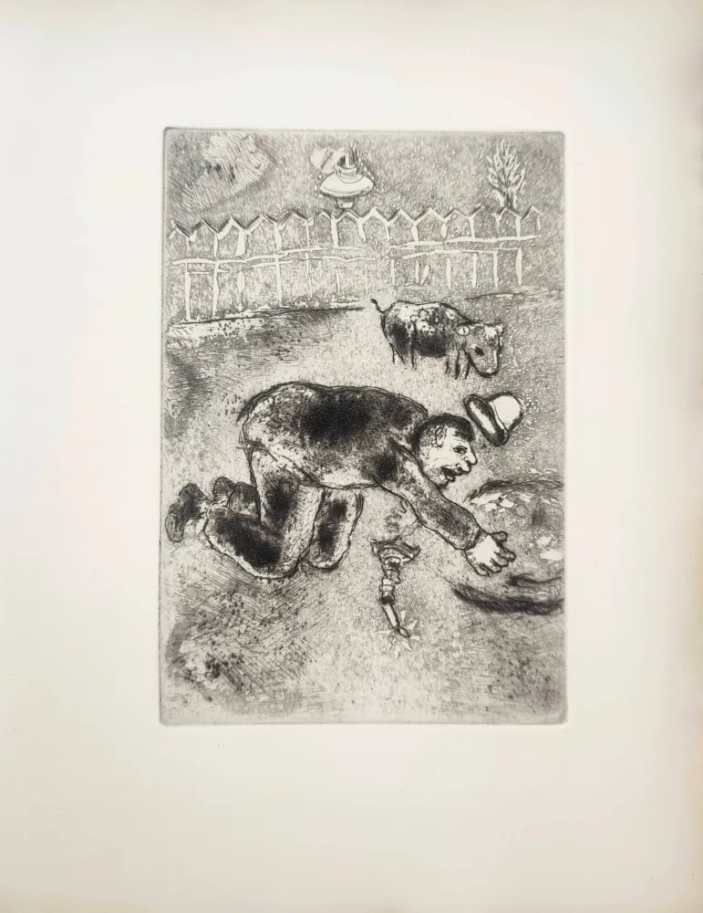 Engraving Chagall - Le Sept Péchés Capitaux