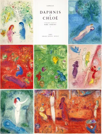 Illustrated Book Chagall - Longus. DAPHNIS & CHLOÉ (Paris, Tériade, 1961)