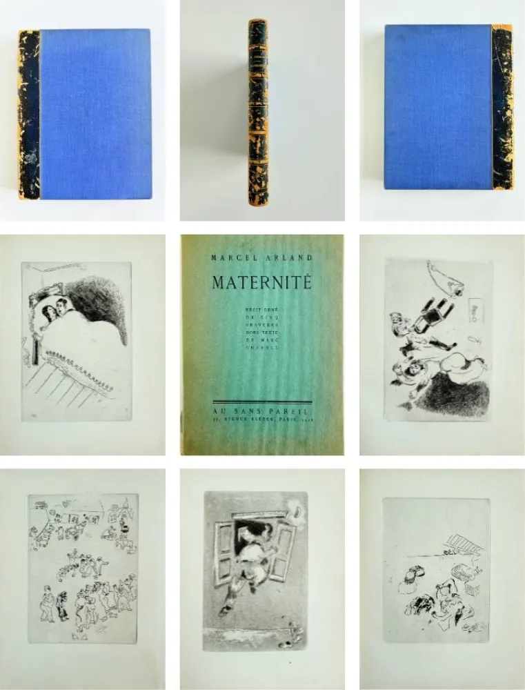 Illustrated Book Chagall - Maternité