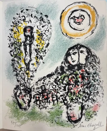 Lithograph Chagall - Ponerlo en palabras