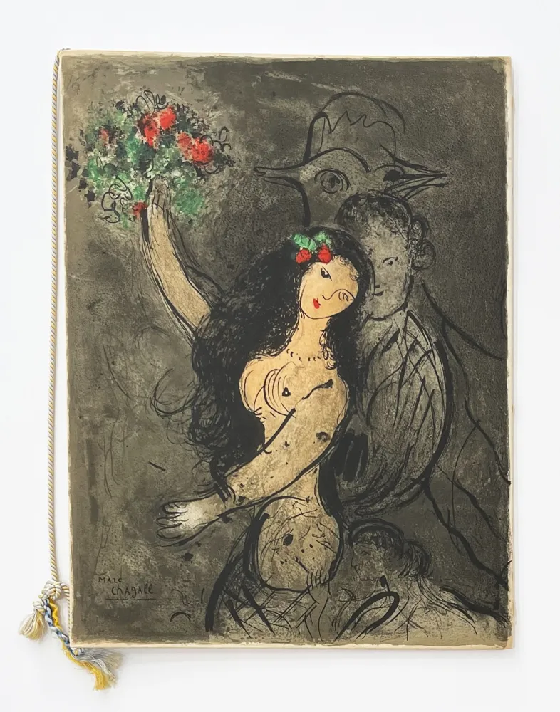 Lithograph Chagall - Programme Soirée Château de Versailles