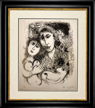 Lithograph Chagall - Sortilège