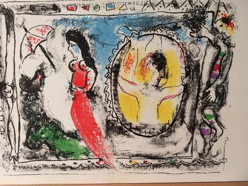 Illustrated Book Chagall - Tete DLM 147