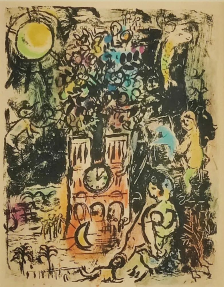 Lithograph Chagall - The Tree of Jesse (L'Arbre de Jessé)