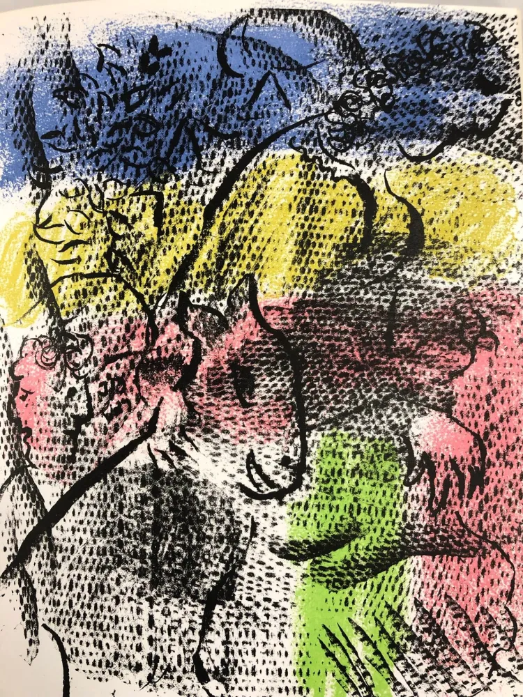 Lithograph Chagall - XXe siècle 34