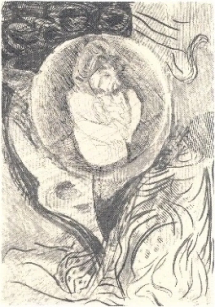 Etching And Aquatint Chia - B3