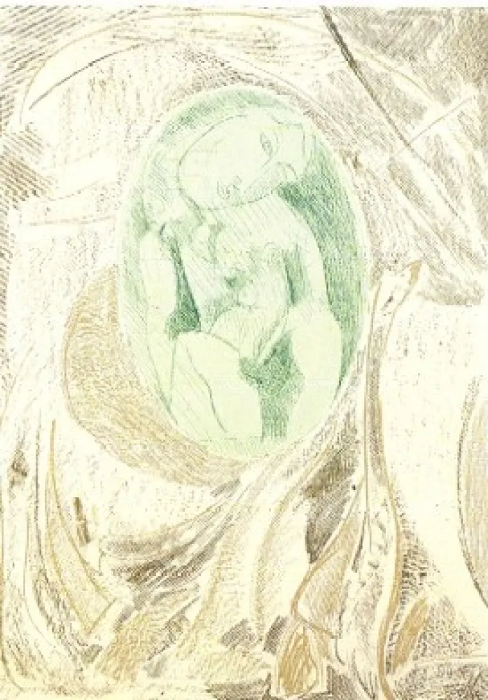 Etching And Aquatint Chia - B4