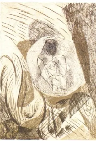 Etching And Aquatint Chia - B5