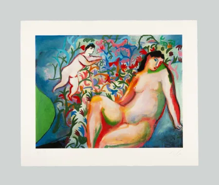 Etching And Aquatint Chia - Composizione