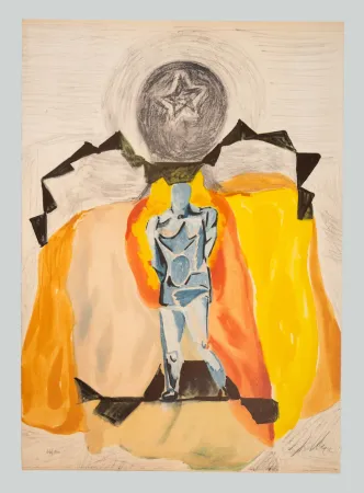 Lithograph Chia - Il campione