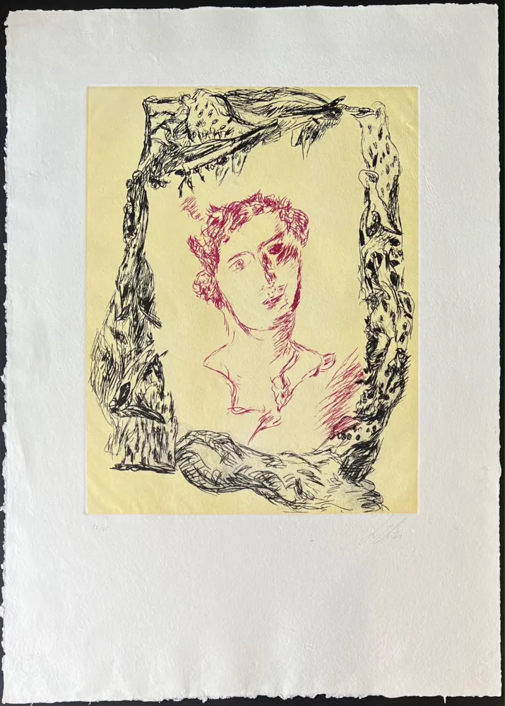 Etching And Aquatint Chia - Senza titolo