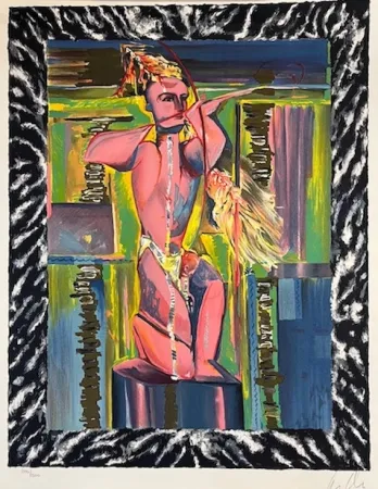 Lithograph Chia - Sin titulo ( la arquera )