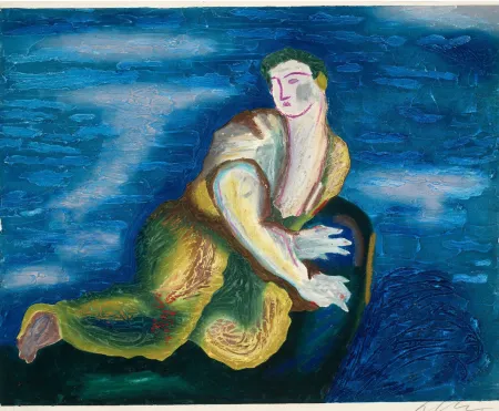 Etching And Aquatint Chia - Untitled 10 (from Ten Masterprints)