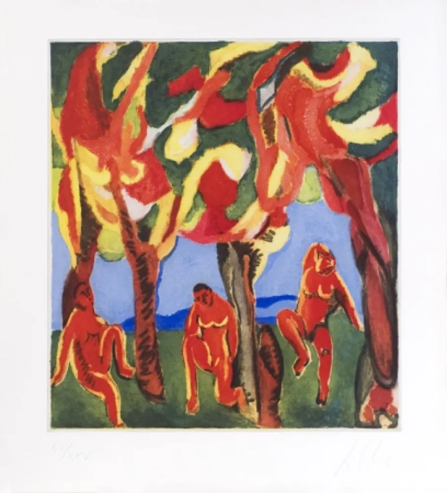 Aquatint Chia - Untitled