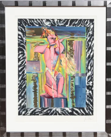 Lithograph Chia - Untitled - The Archer