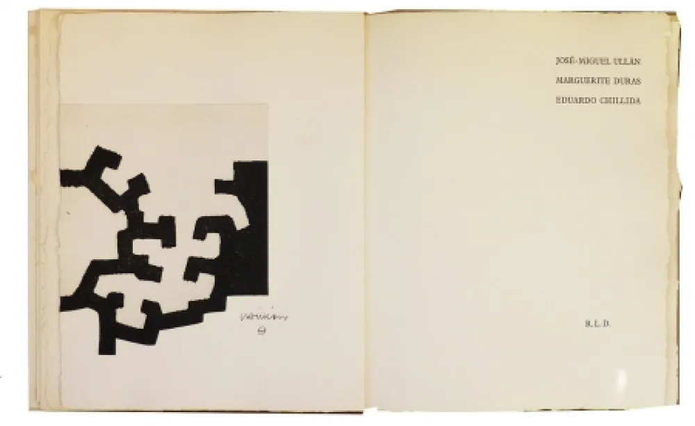 Illustrated Book Chillida - Adoracion