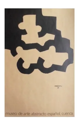Lithograph Chillida - Affiche Museum Cuenca