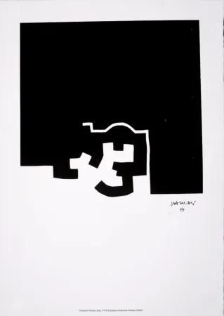 Screenprint Chillida - (After) Ibiza, 1975