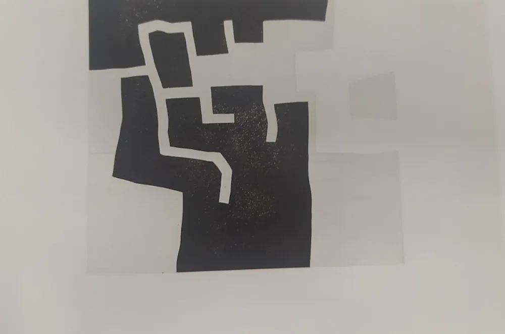 Engraving Chillida - Ahoska II