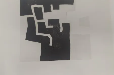 Engraving Chillida - Ahoska II