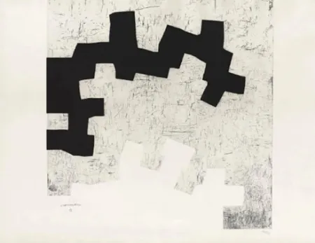 Etching Chillida - Aldikatu III