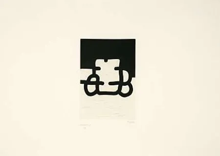 Aquatint Chillida - Antzo VIII