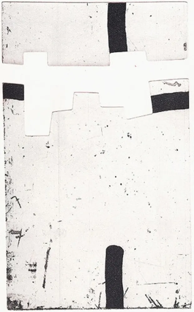 Etching Chillida - Argi IV