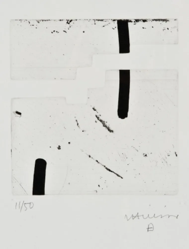 Engraving Chillida - 