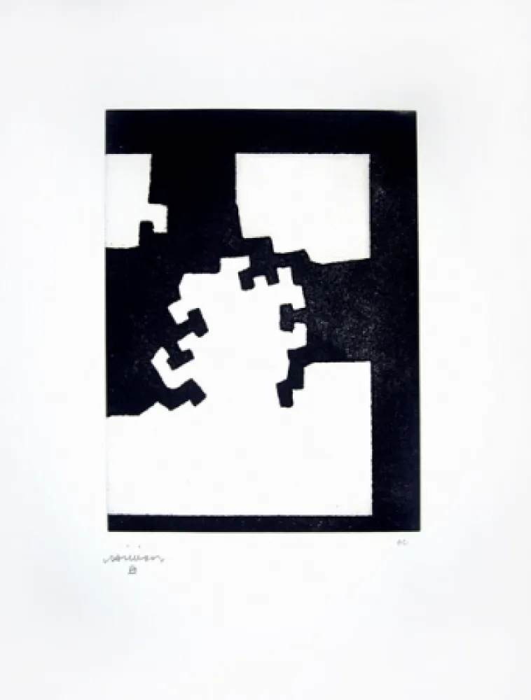 Etching Chillida - Atzapar