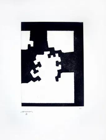 Etching Chillida - Atzapar