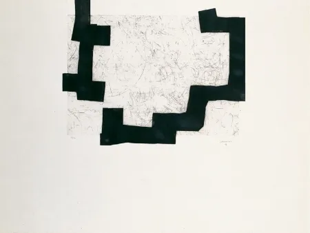 Engraving Chillida - Aundi I
