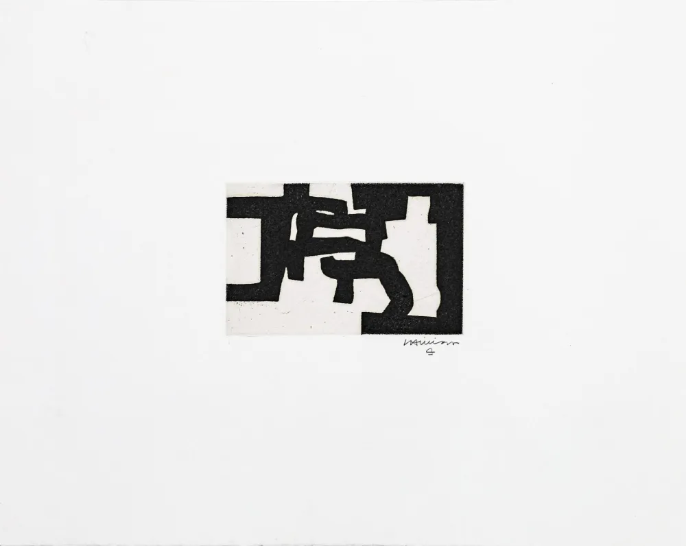 Etching Chillida - Aurrera