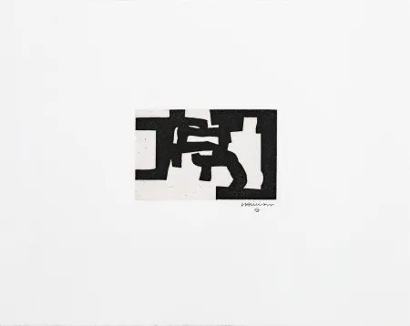 Etching Chillida - Aurrera