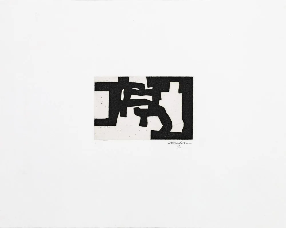 Etching Chillida - Aurrera