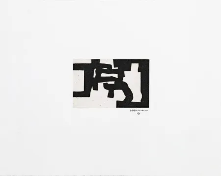 Etching Chillida - Aurrera