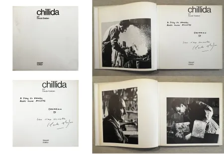 Illustrated Book Chillida - C. Esteban. CHILLIDA. Monographie dédicacée par l'artiste et l'auteur (1971)