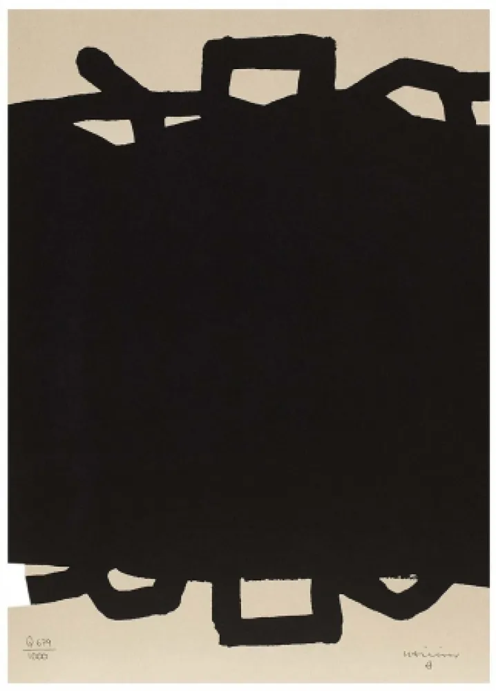 Lithograph Chillida - Composición