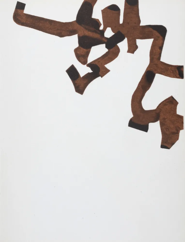 Lithograph Chillida - Composition, 1966