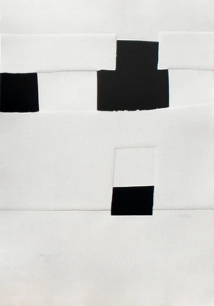 Screenprint Chillida - Composition pour les JO