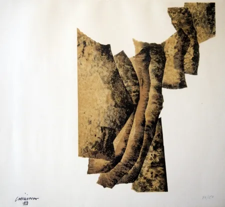 Lithograph Chillida - CORRELACION
