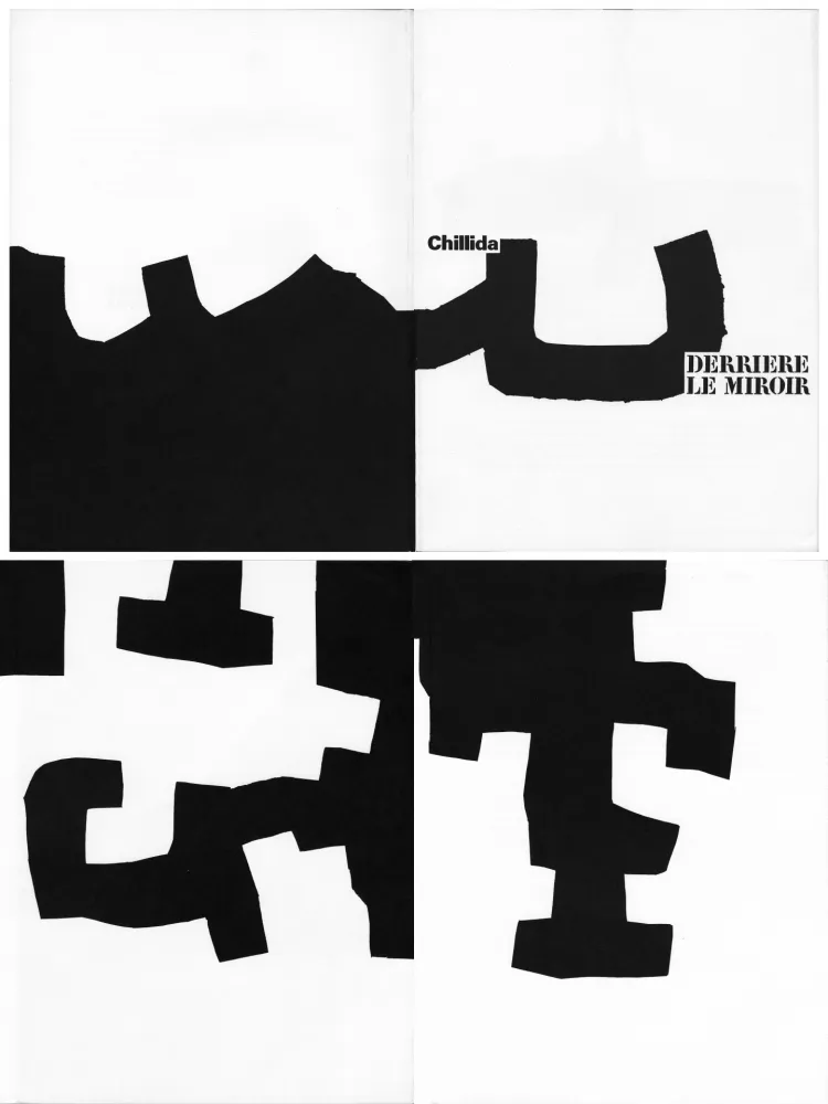 Illustrated Book Chillida - Derrière le Miroir n° 204 . CHILLIDA . Juin 1973.