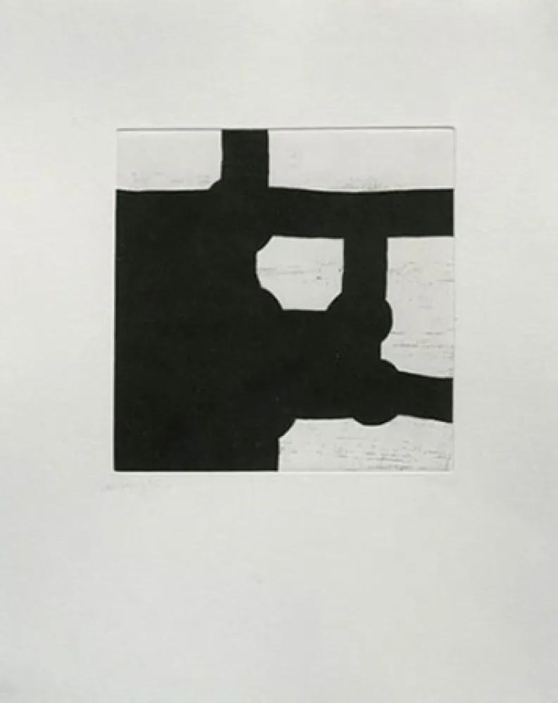 Etching And Aquatint Chillida - Eduardo Chillida
