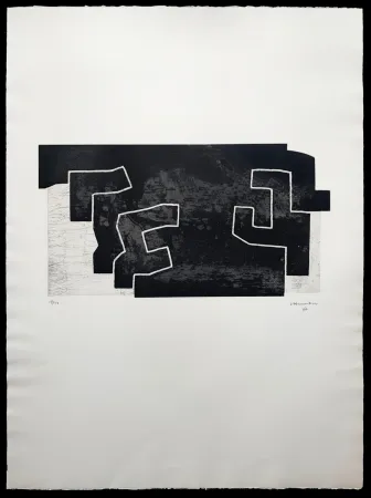 Engraving Chillida - Egitura
