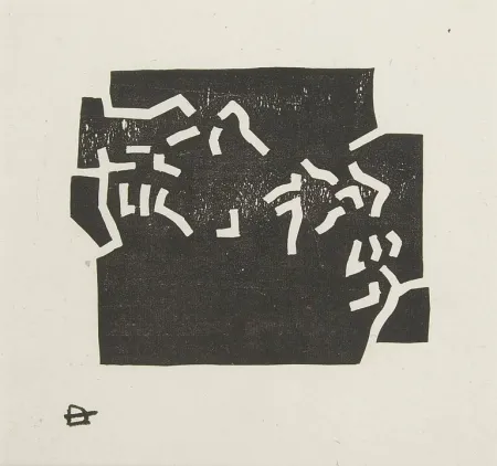 Woodcut Chillida - 