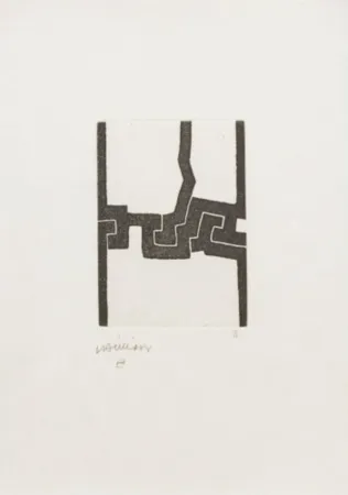 Etching Chillida - Eintsu